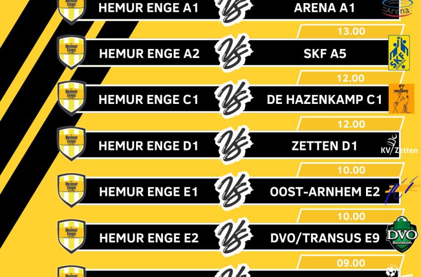  Programma 15 maart