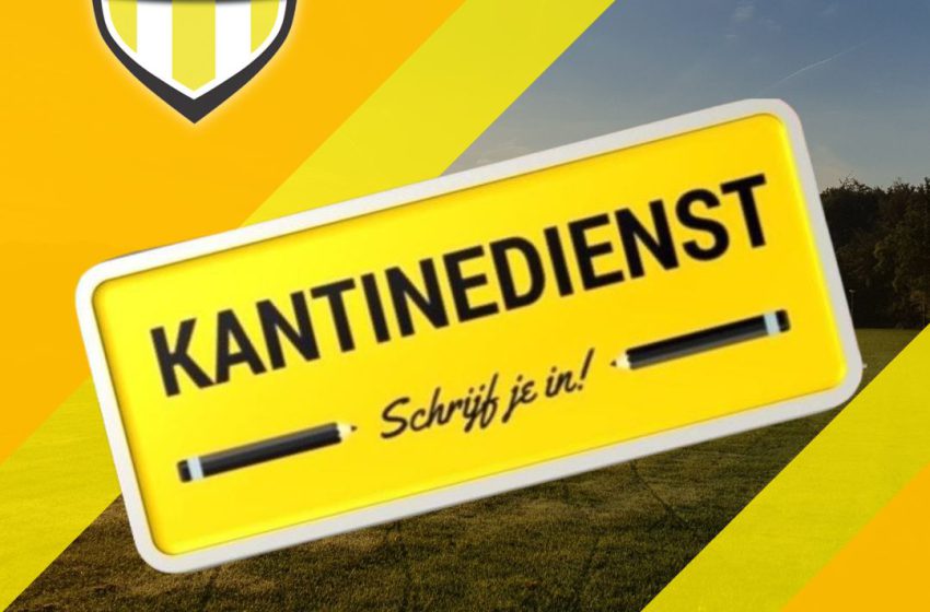  Schrijf je in voor een kantinedienst