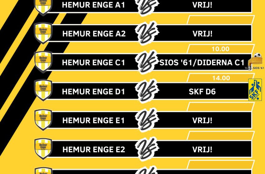  Programma 14 juni