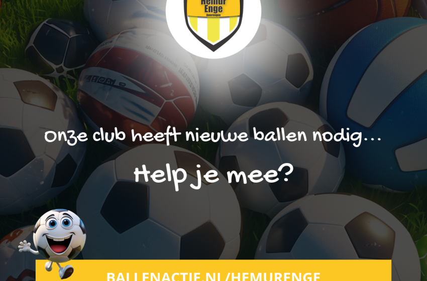  Doneer een bal