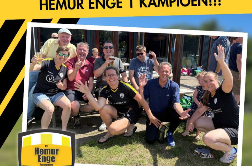  Hemur Enge 1 kroont zich tot kampioen