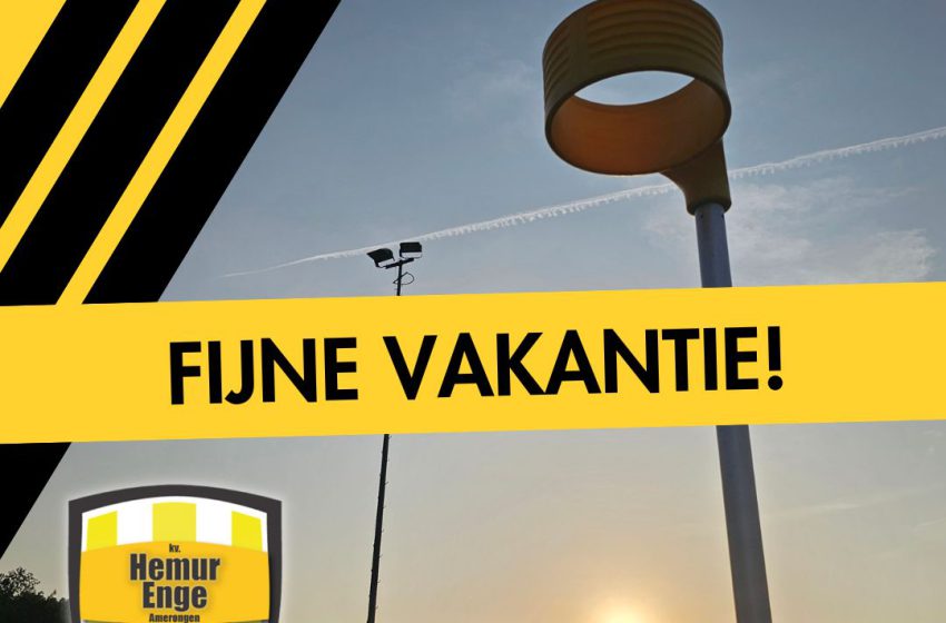  Fijne vakantie!