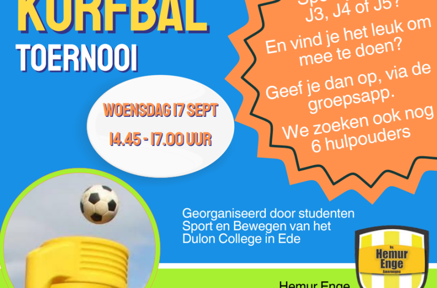 Korfbaltoernooi J3 t/m J5