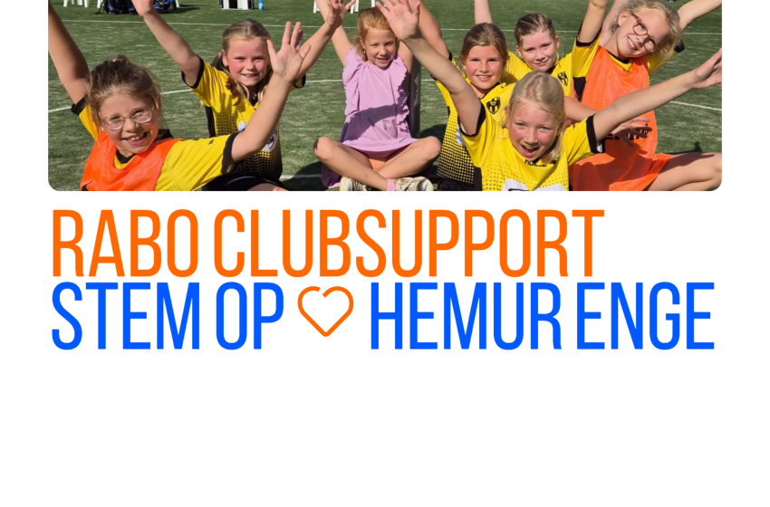  Stem op Hemur Enge tijdens Rabo ClubSupport