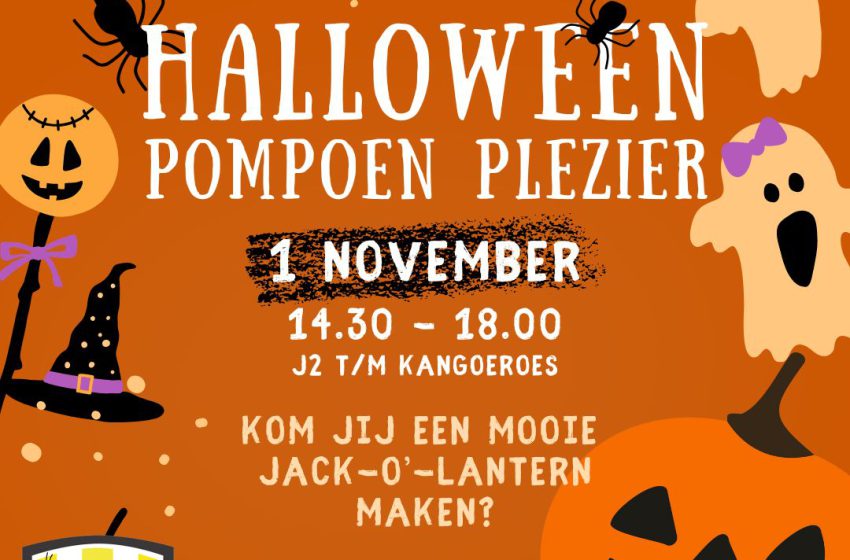  Halloween – Pompoen plezier