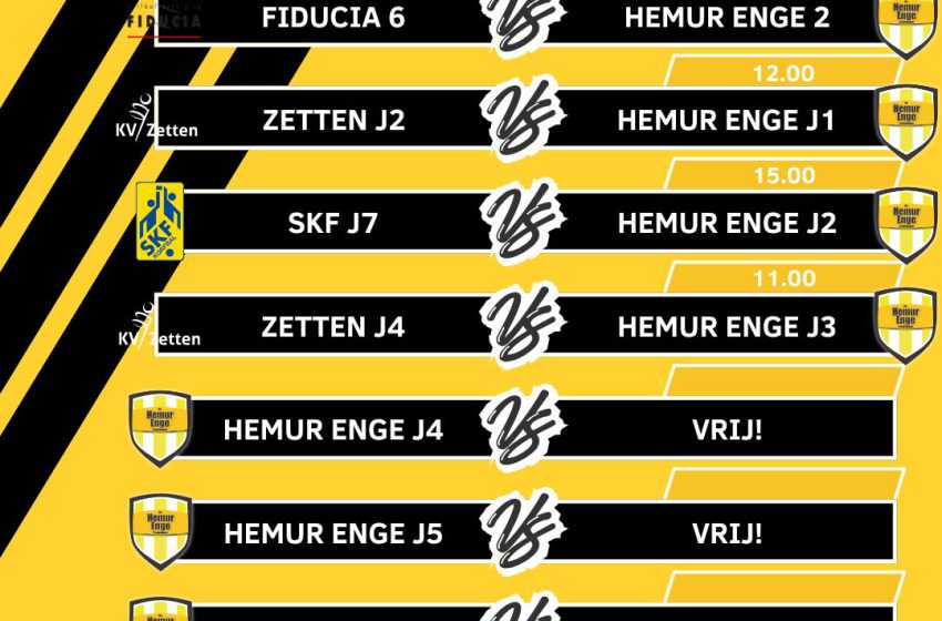  Programma 24 januari
