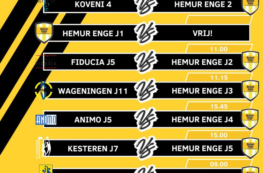  Programma 7 februari