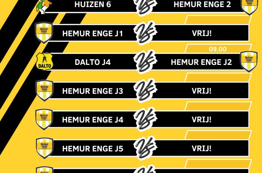  Programma 14 februari