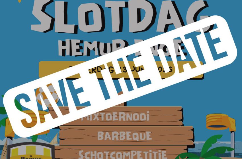  Zet alvast in jouw agenda!: De Slotdag!