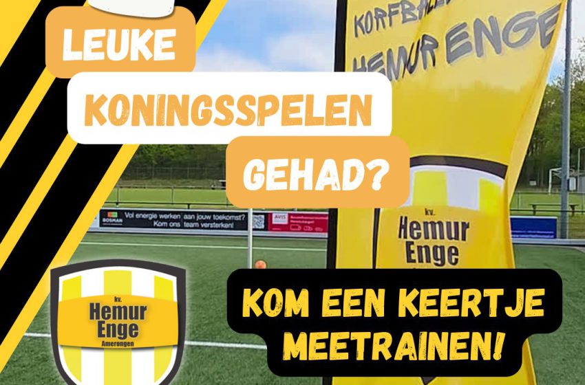  Heb jij meegedaan aan de Koningsspelen?