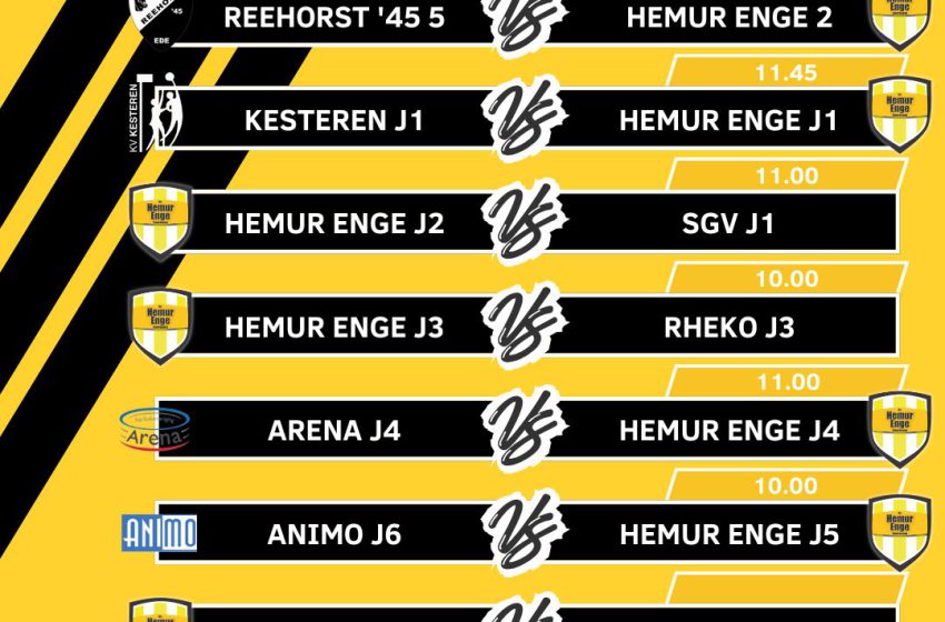  Programma 9 mei