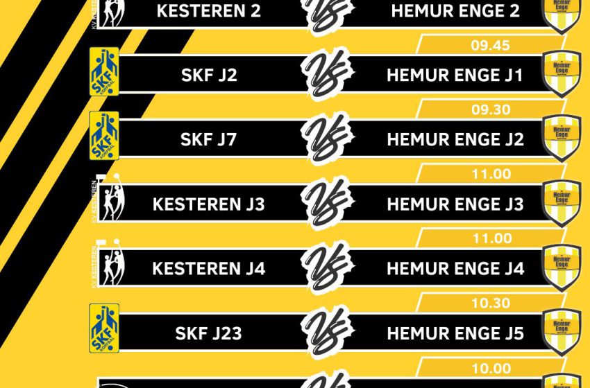  Programma 6 juni